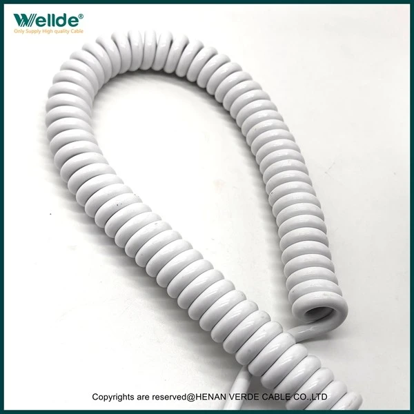 8 Core 28AWG High Elasticity Spiral Cable price