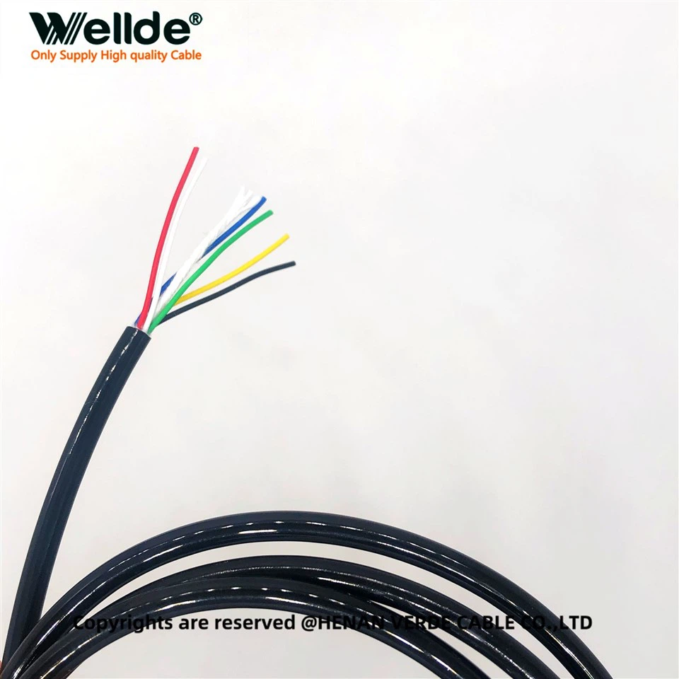 Flexibilný ovládací kábel PUR pre automatizáciu